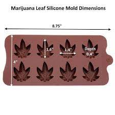 Marijuana Leaf Silicone Mold