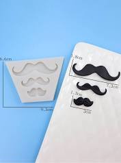 Mustache Silicone Mold