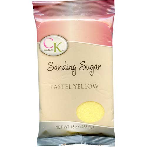 CK Pastel Yellow Sanding Sugar 16oz