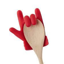 Red Hand Spoon Holder